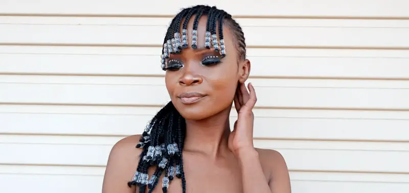  Knotless Braids With Beads